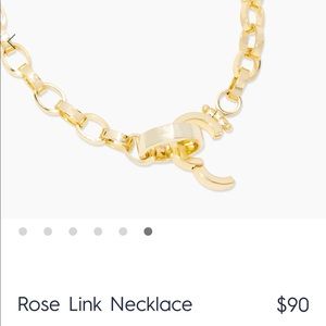 Gorjana Rose Link Necklace